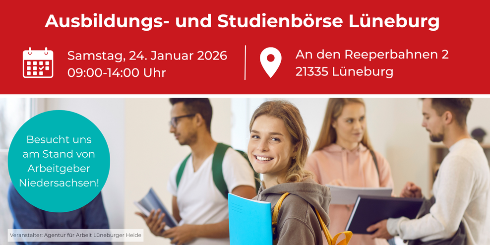 Ausbildungs- und Studienbörse in Lüneburg